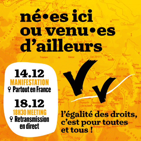 Visuel manifestation 14 décembre 2024