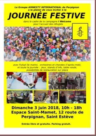 Amnesty-66 - journée festive 3 juin 2018
