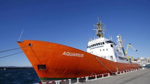 L'Aquarius, affrété par SOS Méditerranée, a déjà sauvé des centaines de vies en Méditerranée.