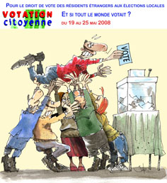Affiche Votation citoyenne 2008