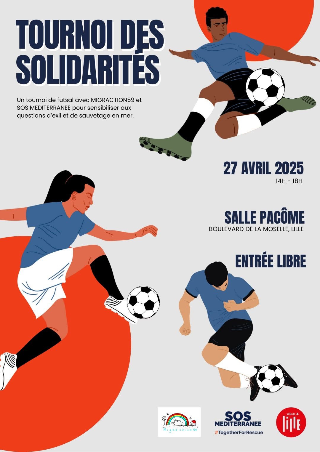 27 avril – la LDH Lille au tournoi des solidarités