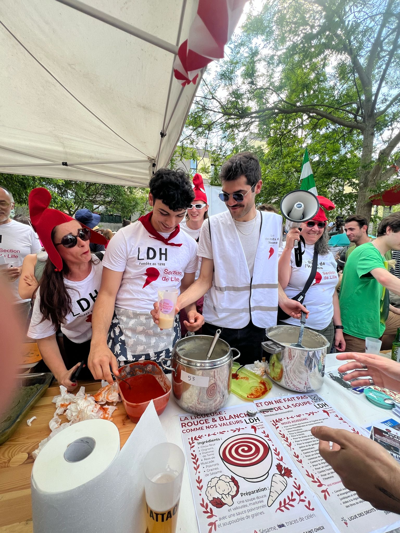 1er mai : lutte pour les droits des travailleur·ses et fête de la soupe