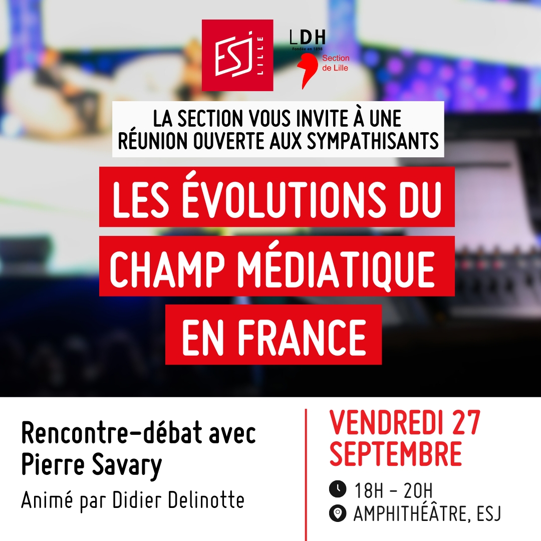 27 septembre : Réunion ouverte sur les évolutions du champ médiatique