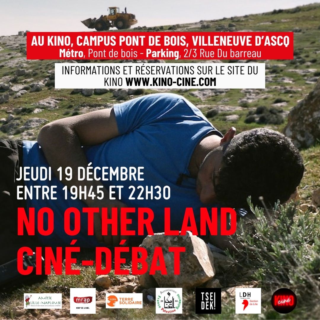 19 décembre : ciné-débat « No other land »