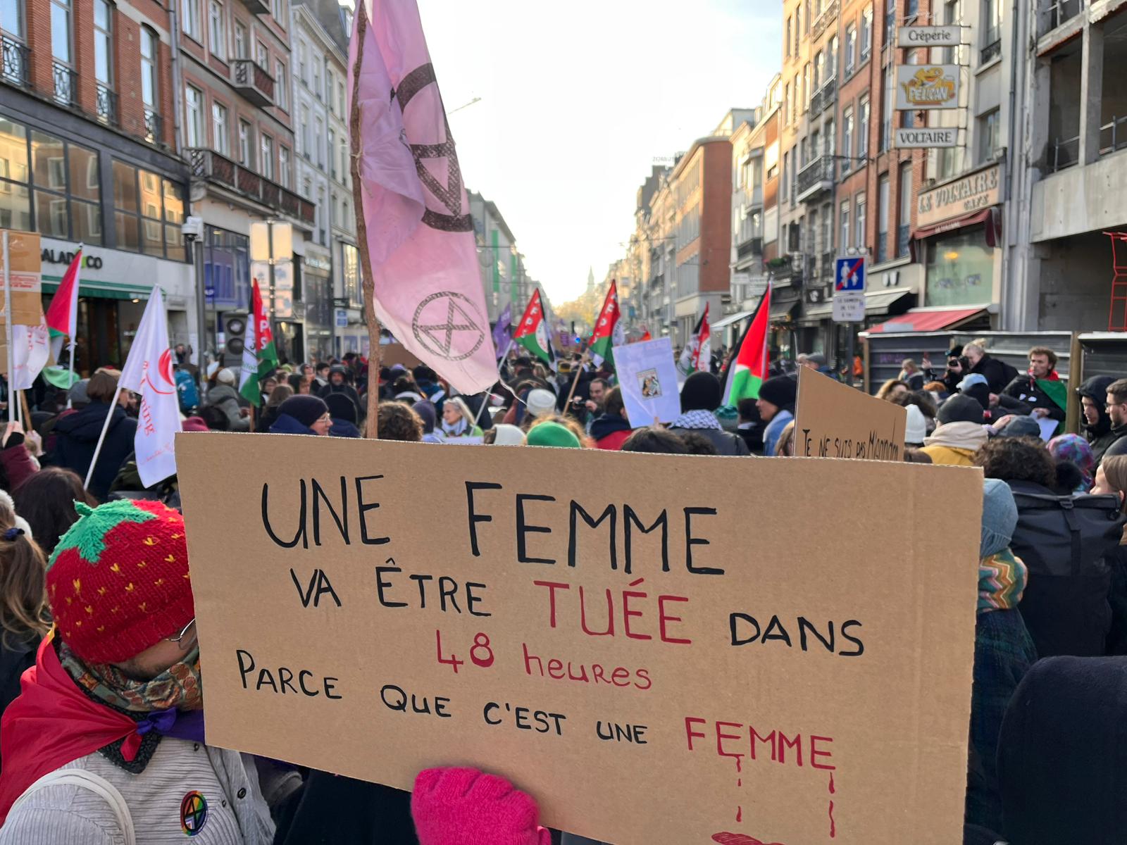 22 novembre : manifestation contre les violences faites au femmes