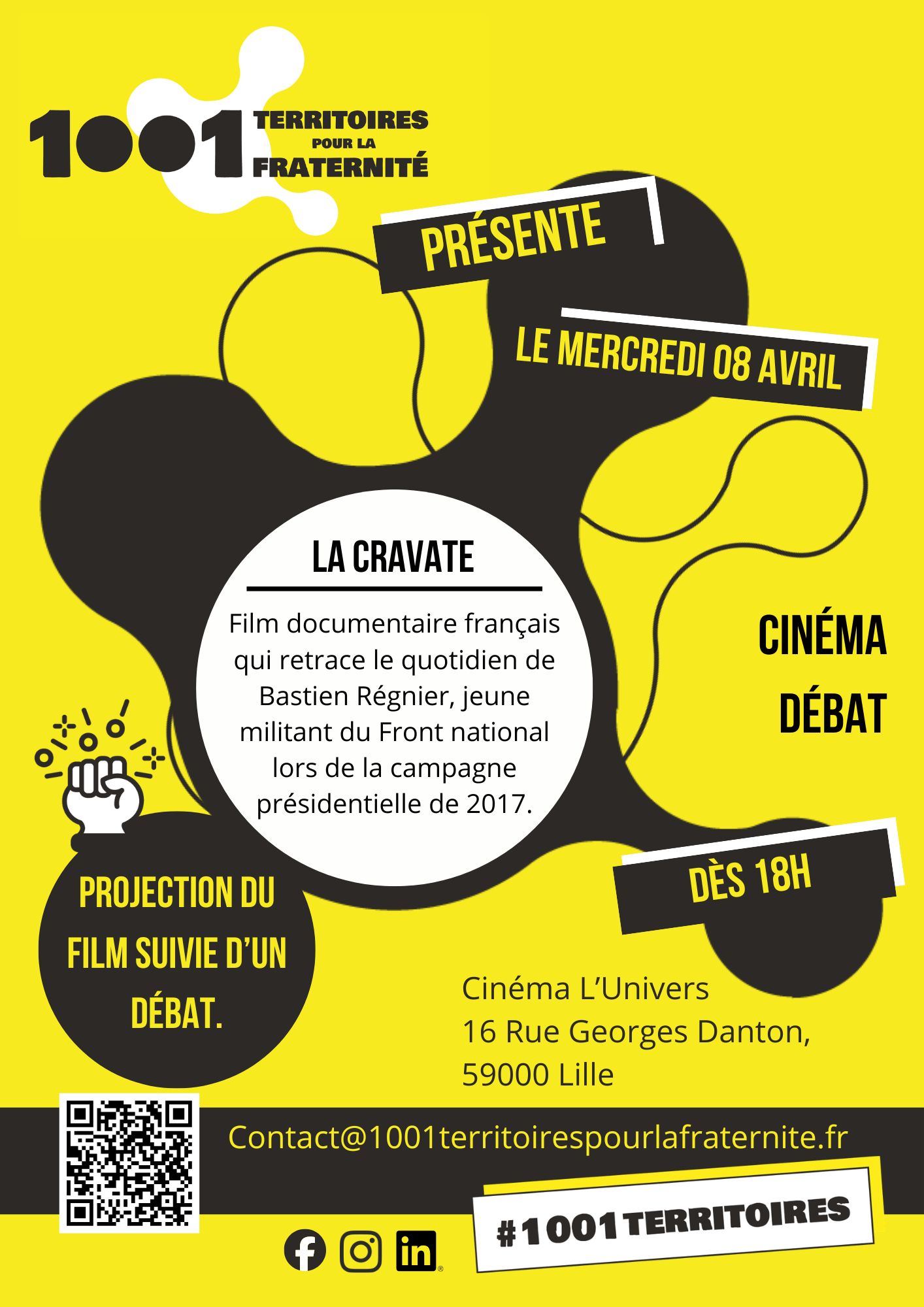 8 Avril : ciné débat « La Cravate »